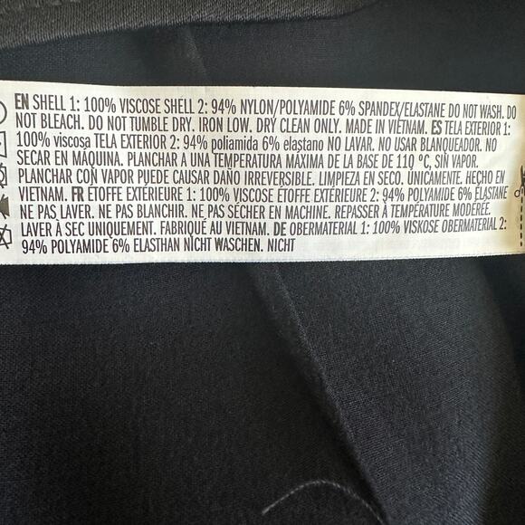 Forever 21 Wide Leg Pants Womens S Black Satin Lace Minimalist Boho Whimsigoth - Picture 10 of 10